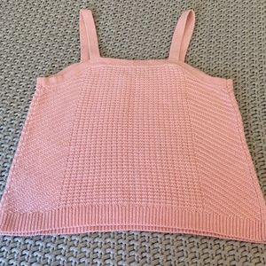 Pink knit tank Sandy Liang/Target